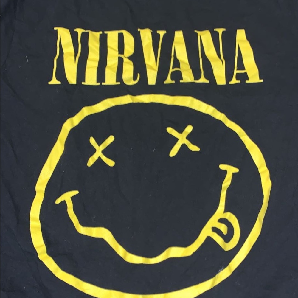 NIRVANA SHIRT GOOD CONDITION